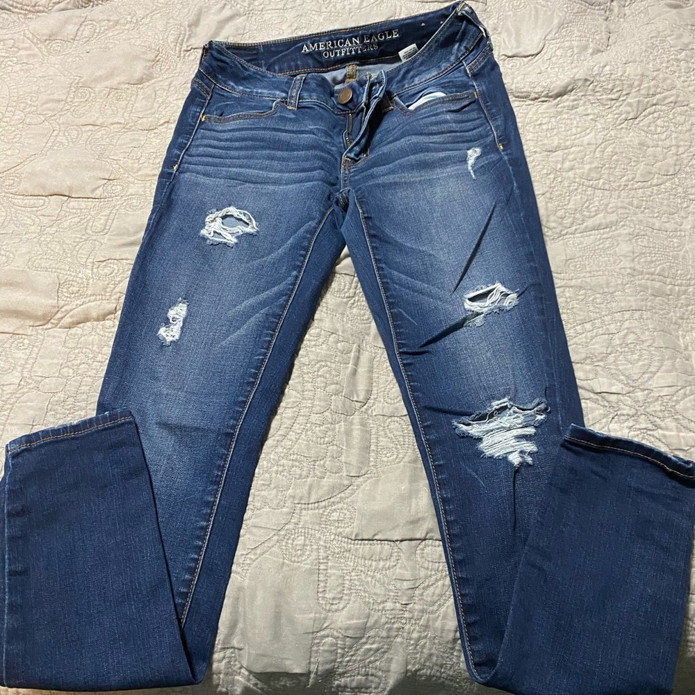 American Eagle Outfitters Jeggings (Size: 2; Length: Regulars)
